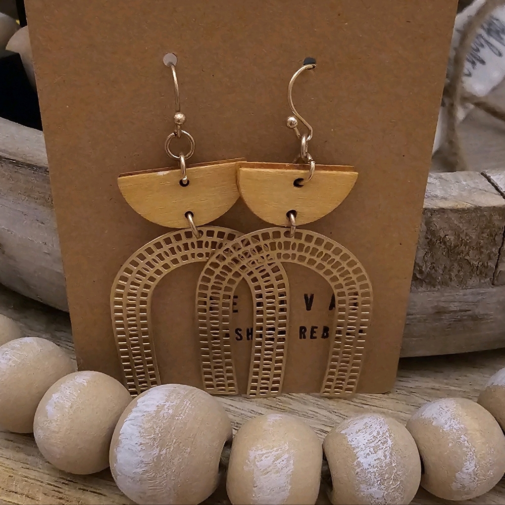 Boho dangle earrings💛💛